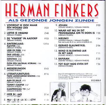 Herman Finkers - Als gezonde jongen zijnde